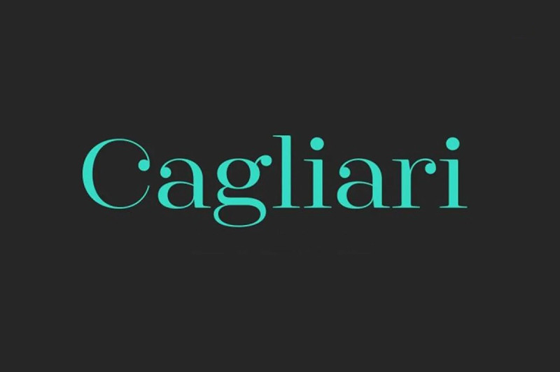 Font Calgria với đường nét mềm mại và tinh tế