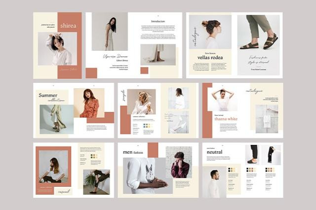 Hình ảnh minh họa việc chú trọng nội dung và hình ảnh trong thiết kế brochure giới thiệu sản phẩm