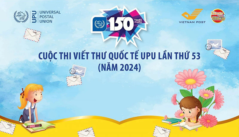Học sinh tham gia cuộc thi viết thư UPU quốc tế