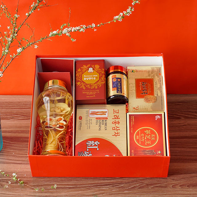 Hộp quà Tết kiểu dáng truyền thống