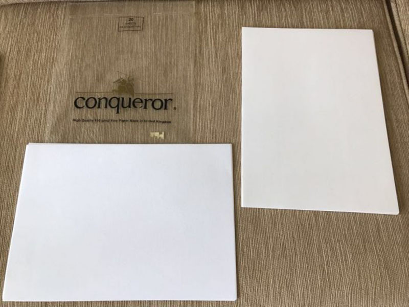 Hướng dẫn lựa chọn loại giấy Conqueror phù hợp