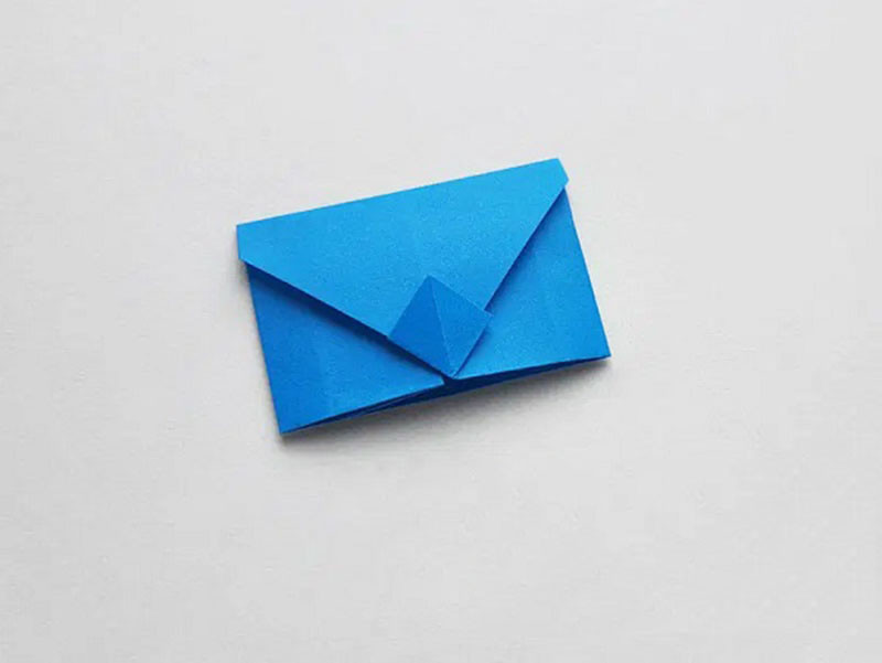 Kỹ thuật gấp phong bì có khóa chắc chắn mà không cần dùng keo dán
