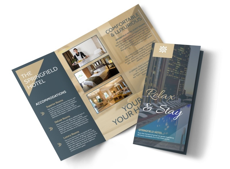 Mẫu brochure quà tặng dạng gấp