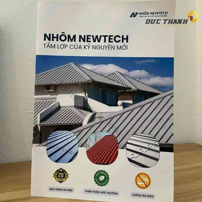 Mẫu catalogue nhôm kính Newtech