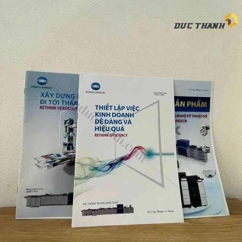 Mẫu catalogue sản phẩm Konica Monista