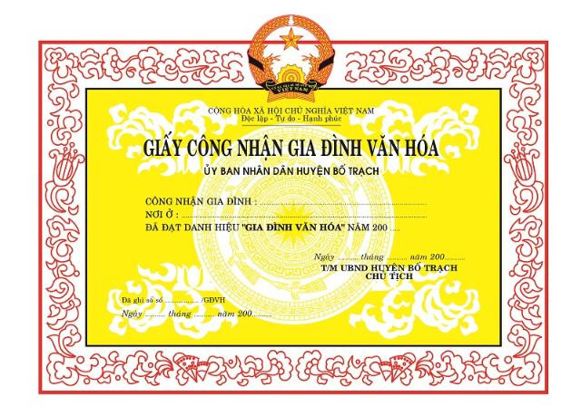 Mẫu giấy khen độc đáo kết hợp màu sắc và họa tiết sáng tạo