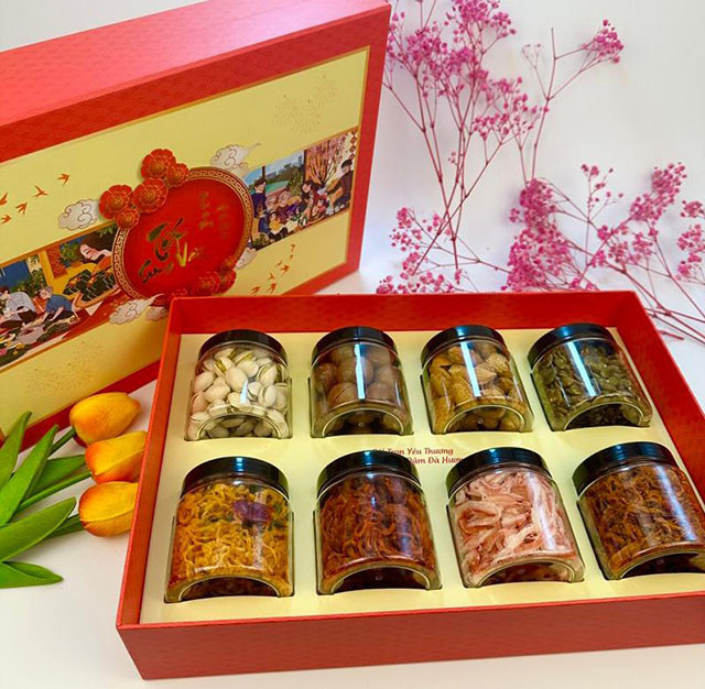 Mẫu hộp quà tết 10