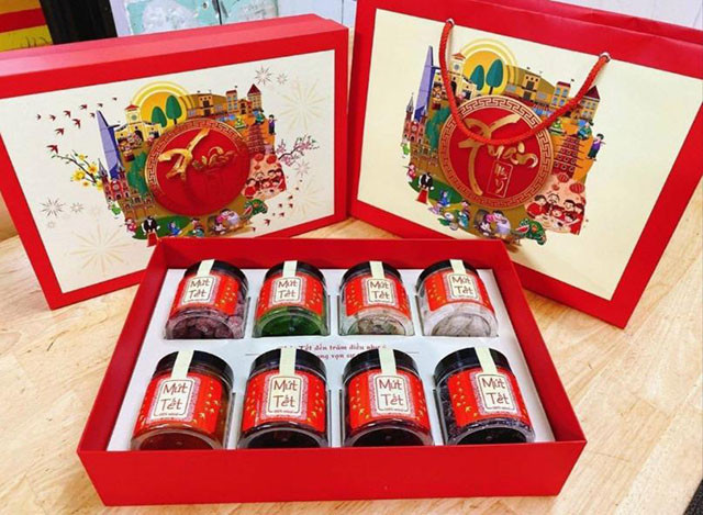 Mẫu hộp quà tết 14