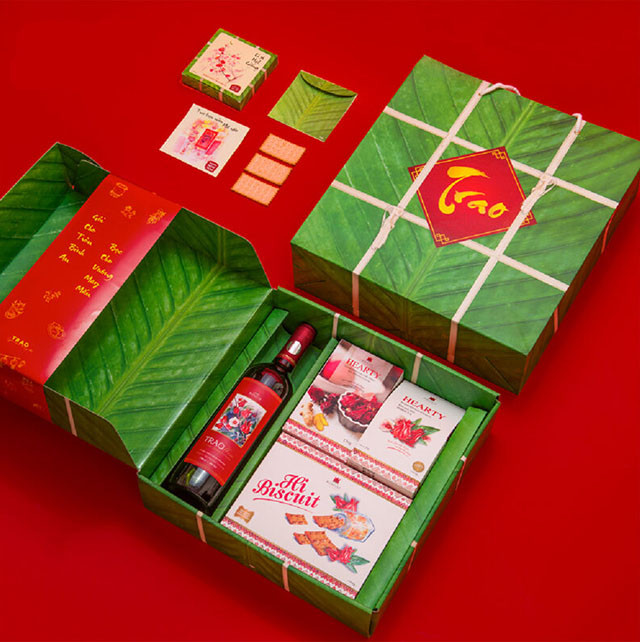 Mẫu hộp quà tết 2