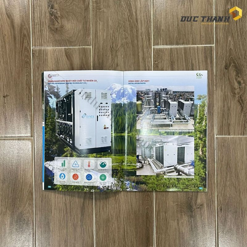 Mẫu in catalogue sản phẩm Combitek