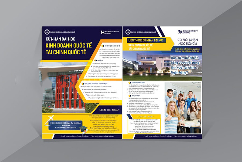 Mẫu trình bày thông tin khoa học