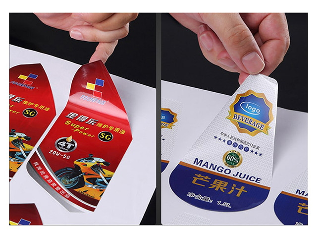 Nhãn dán decal nhiều kích thước dùng trang trí hộp quà