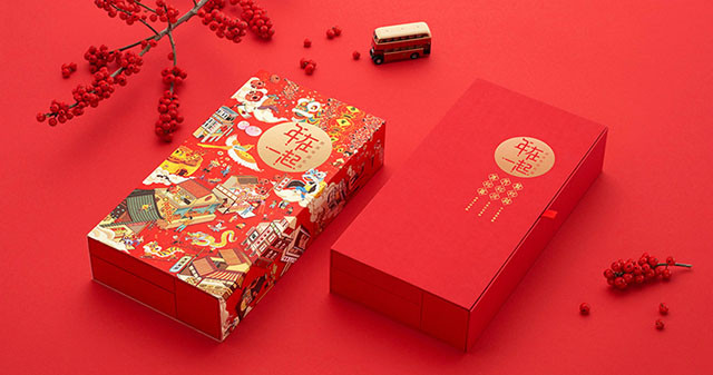 Quy trình làm hộp quà Tết