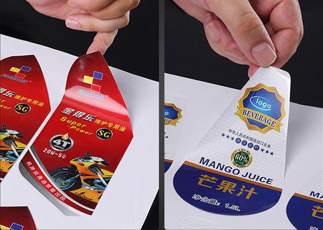 Tem dán bám chặt trên bề mặt vật dụng nhựa khó bóc