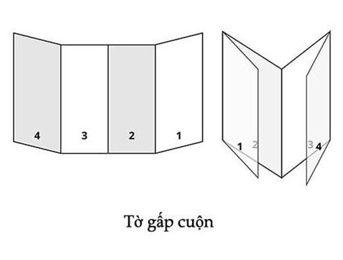 Tờ gấp cuộn